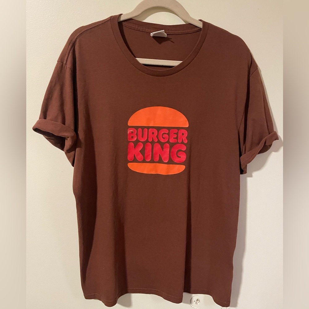 Burger King Original Luxury Brand T-Shirt L Size ))